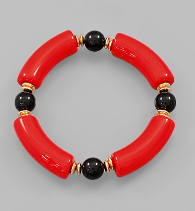 GAMEDAY Red/Black Bracelet