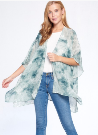 Hilary Tie Dye Kimono